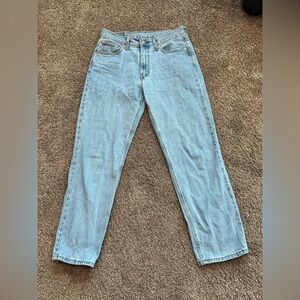 Levi’s 550 Relaxed Fit Tapered Leg Jeans Men’s 33x32 Light Wash Denim